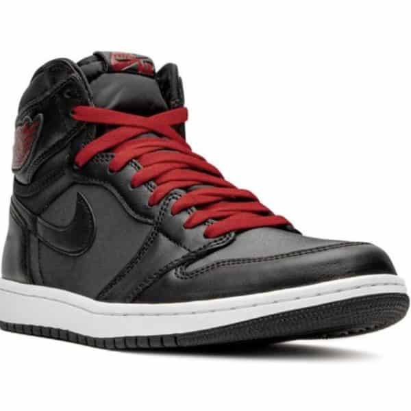 Air Jordan 1 Retro High OG Black Satin/Gym Red 