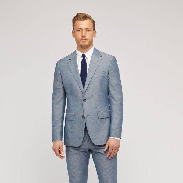 Bonobos Foundation Chambray Suit Jacket