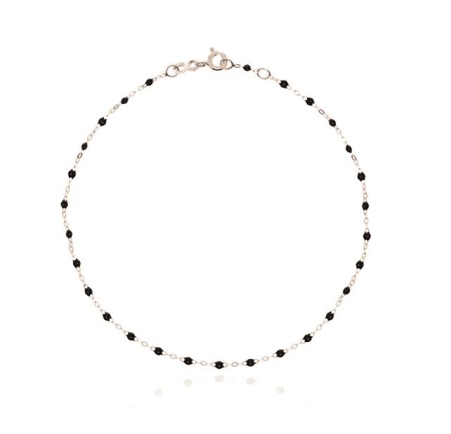 Gigi Clozeau 18k Rose Gold- Beaded Anklet