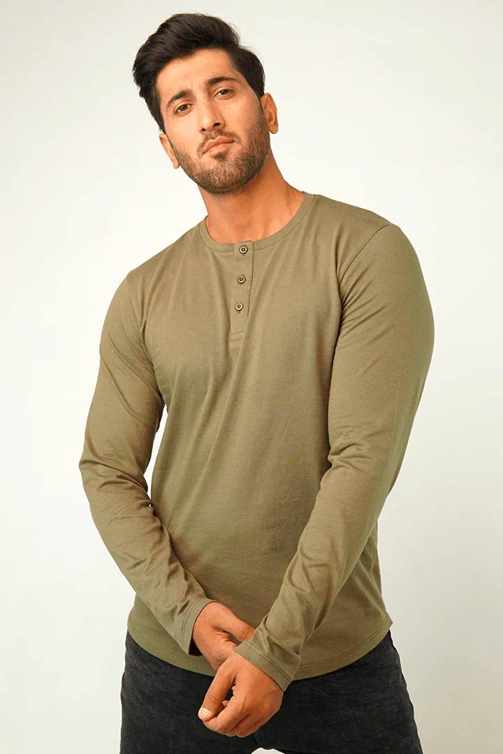 Cuts MEN'S FULL SLEEVES SHIRT