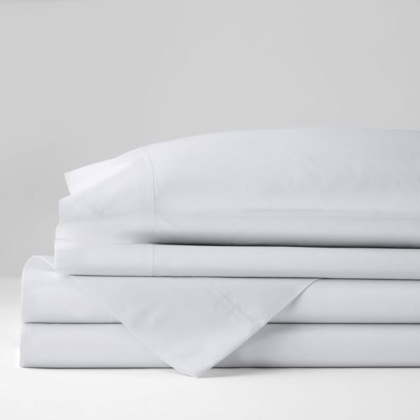 The Company Store Legends Hotel Supima Cotton Percale Deep Pocket Sheet Set