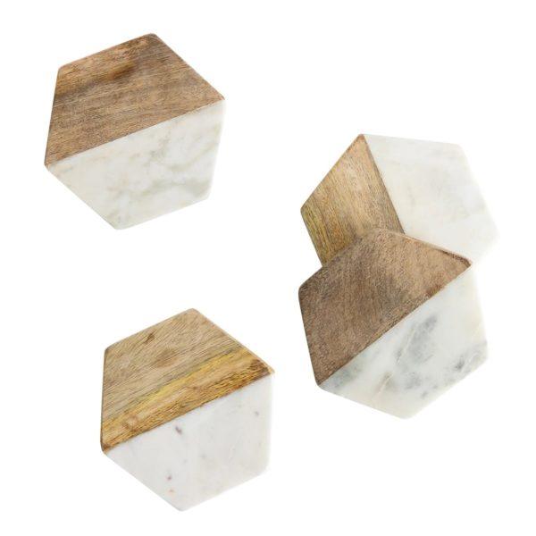 McGee & Co. Hex Coasters Set of 4