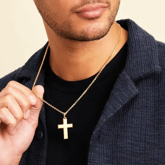 JAXXON Mosaic Cross Pendant